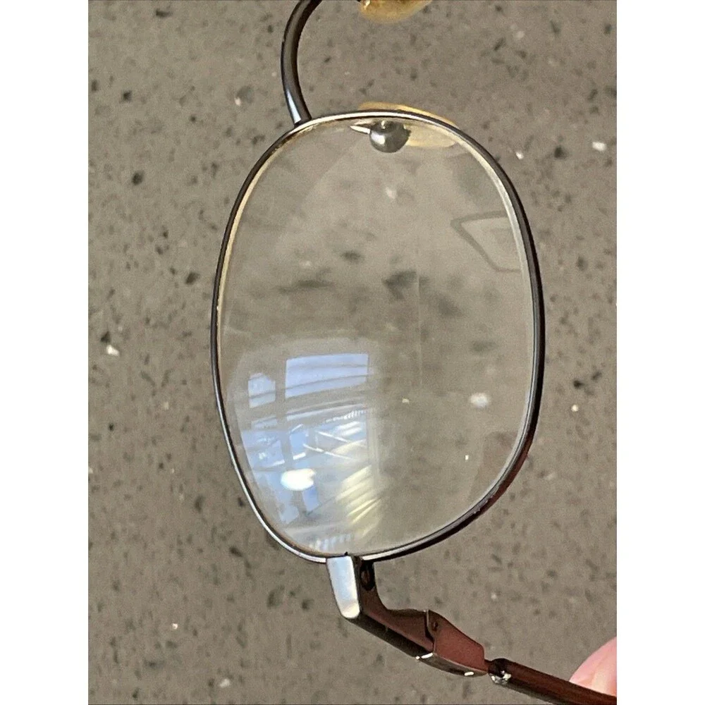 Gucci Eyeglasses Frames Only GG 1629 3VE 52-19-140 Italy full rim silver metal - Picture 12 of 13